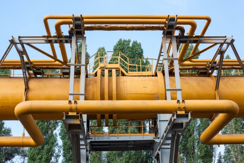 New Gas Line Routing