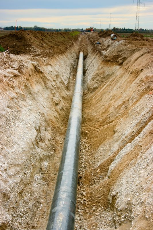 Completed Gas Line Installations